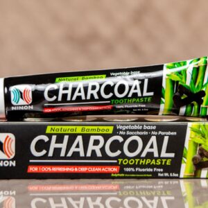 Ninon Charcoal Toothpaste – 100% Fluoride Free