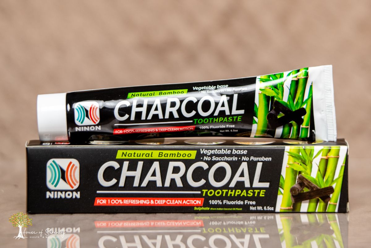 Ninon Charcoal Toothpastes by House of Serenity Health and Wellness