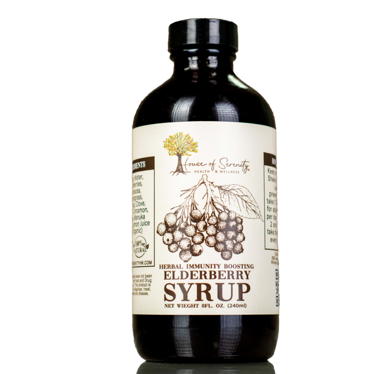 Elderberry Syrup by House of Serenity Health and Wellness