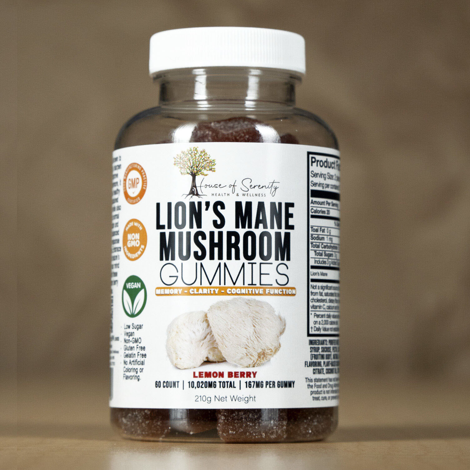 Lions mane gummies by house of serenity health and wellness Lions mane gummies by house of serenity health and wellness