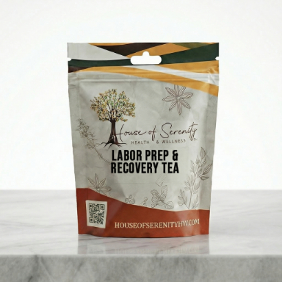 Labor Prep & Recovery Tea by House of Serenity Health & Wellness